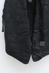 BORIS BIDJAN SABERI Black Horse Leather Vest VEST BAG2.1 FMM20020-T